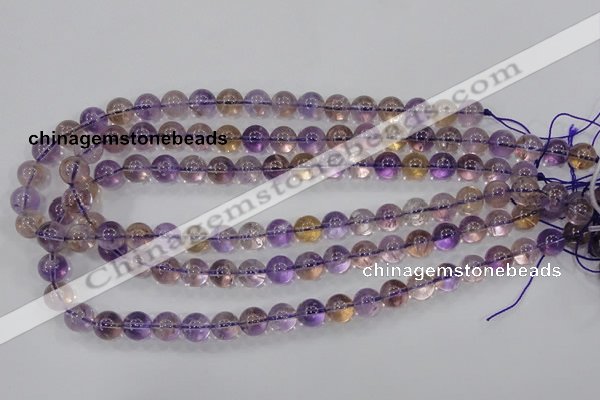 CAN01 15.5 inches 6mm round natural ametrine gemstone beads