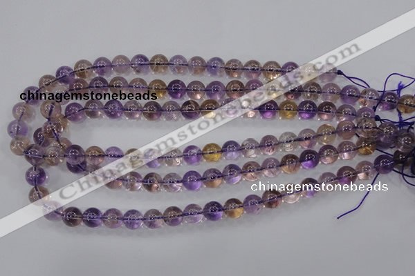 CAN03 15.5 inches 10mm round natural ametrine gemstone beads