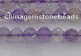 CAN106 15.5 inches 4.5mm faceted round ametrine gemstone beads