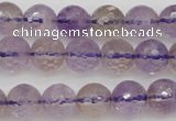 CAN152 15.5 inches 8mm faceted round natural ametrine beads