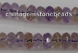 CAN159 15.5 inches 5*8mm faceted rondelle natural ametrine beads