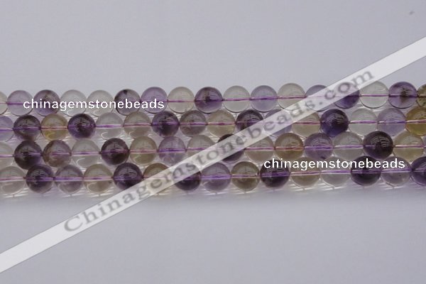 CAN169 15.5 inches 12mm round natural ametrine beads wholesale