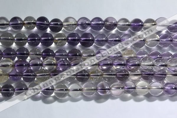 CAN214 15.5 inches 6mm round ametrine beads wholesale