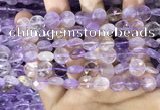 CAN232 15.5 inches 10mm faceted coin ametrine beads wholesale