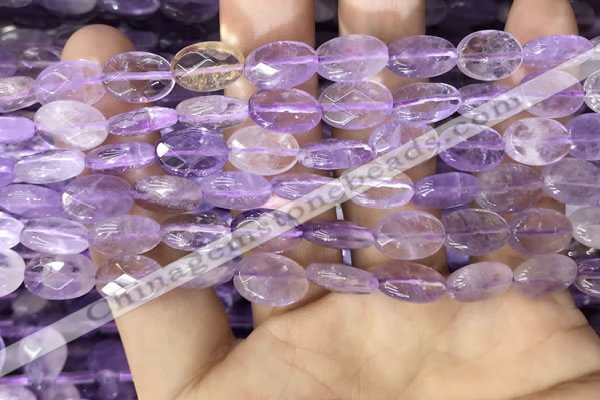 CAN235 15.5 inches 8*12mm faceted oval ametrine beads wholesale