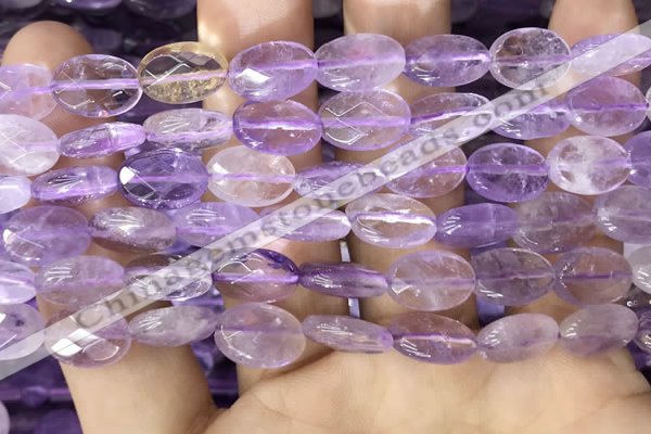 CAN236 15.5 inches 10*14mm faceted oval ametrine beads wholesale