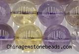 CAN263 15.5 inches 12mm round ametrine gemstone beads