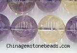 CAN264 15.5 inches 14mm round ametrine gemstone beads