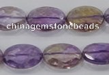 CAN33 15.5 inches 13*18mm faceted oval natural ametrine beads