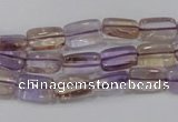 CAN37 15.5 inches 8*12mm rectangle natural ametrine gemstone beads