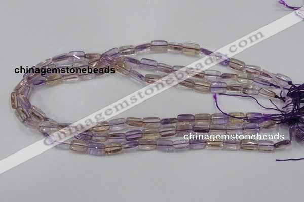 CAN37 15.5 inches 8*12mm rectangle natural ametrine gemstone beads