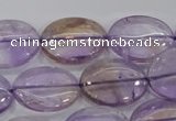 CAN51 15.5 inches 16*22mm oval natural ametrine gemstone beads