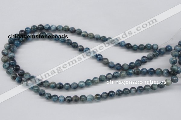 CAP01 16 inches 8mm round apatite gemstone beads wholesale