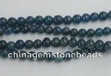 CAP201 15.5 inches 4mm round natural apatite gemstone beads