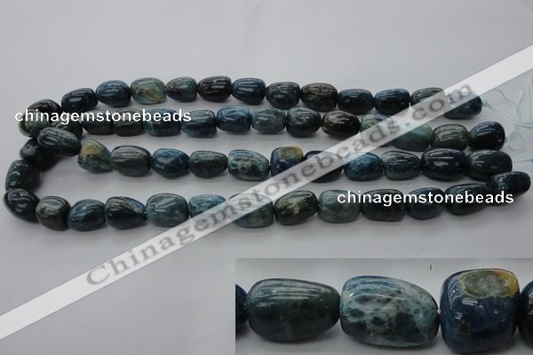 CAP315 15.5 inches 10*14mm nuggets natural apatite gemstone beads