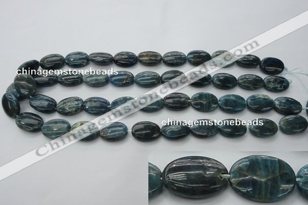 CAP323 15.5 inches 13*18mm oval natural apatite gemstone beads