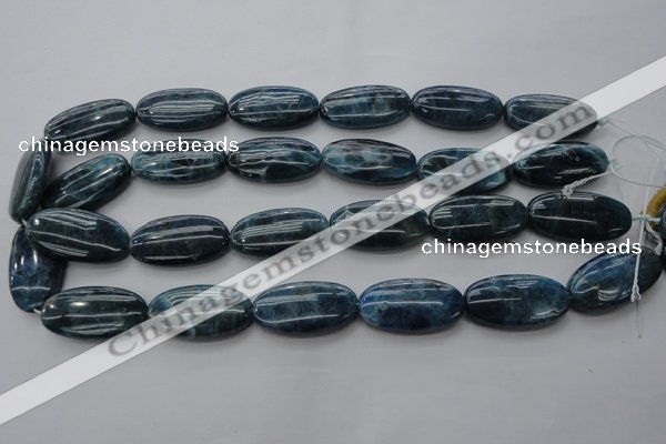 CAP335 15.5 inches 15*30mm oval natural apatite gemstone beads