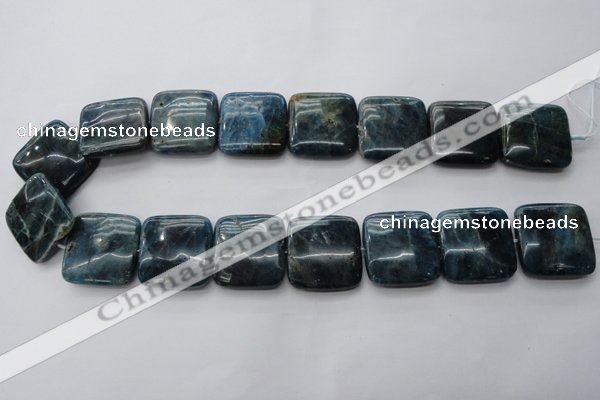 CAP357 15.5 inches 25*25mm square natural apatite gemstone beads