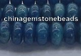 CAP371 15.5 inches 6*10mm rondelle apatite gemstone beads