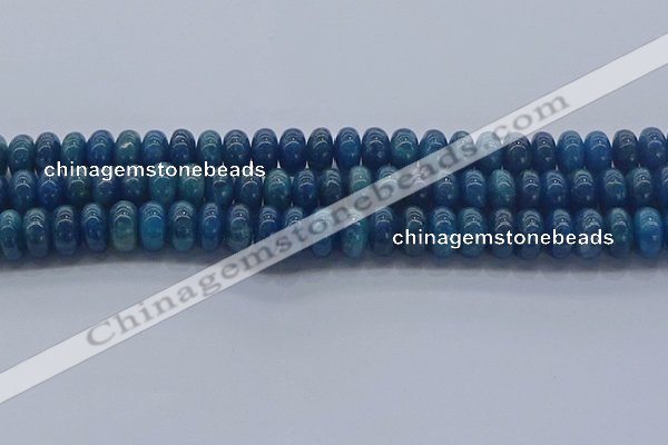 CAP371 15.5 inches 6*10mm rondelle apatite gemstone beads