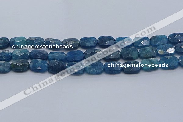 CAP396 15.5 inches 10*14mm faceted rectangle apatite gemstone beads