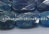 CAP399 15.5 inches 15*20mm faceted rectangle apatite gemstone beads