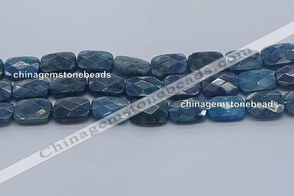 CAP399 15.5 inches 15*20mm faceted rectangle apatite gemstone beads