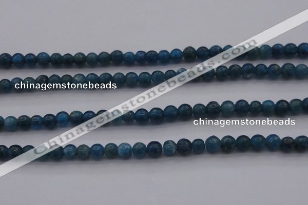 CAP400 15.5 inches 4mm round A grade natural apatite beads