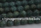 CAP500 15.5 inches 6mm round natual green apatite beads