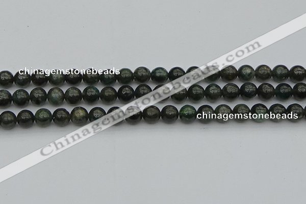 CAP512 15.5 inches 8mm round green apatite gemstone beads