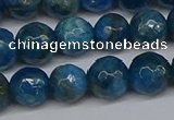 CAP522 15.5 inches 8mm faceted round apatite gemstone beads