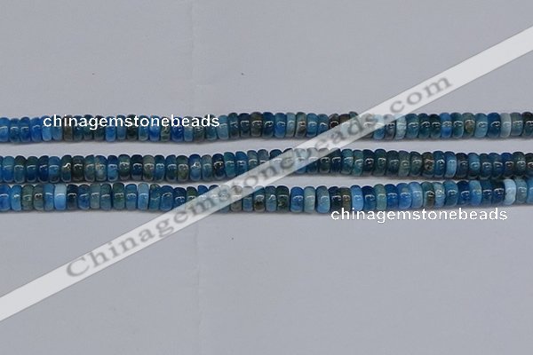 CAP526 15.5 inches 3*5mm rondelle apatite gemstone beads