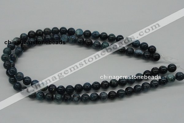 CAP54 15.5 inches 10mm round dyed apatite gemstone beads wholesale