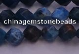 CAP562 15.5 inches 8mm faceted nuggets apatite gemstone beads