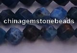 CAP562 15.5 inches 8mm faceted nuggets apatite gemstone beads