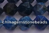 CAP564 15.5 inches 12mm faceted nuggets apatite gemstone beads