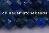 CAP571 15.5 inches 6mm faceted nuggets apatite gemstone beads