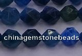 CAP572 15.5 inches 8mm faceted nuggets apatite gemstone beads