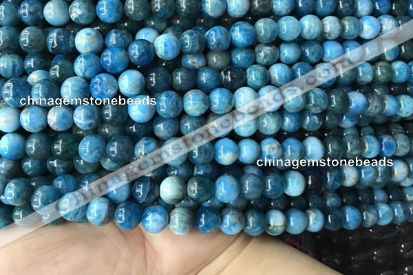 CAP578 15.5 inches 8mm round apatite beads wholesale