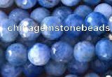 CAP593 15.5 inches 6mm faceted round apatite gemstone beads