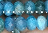 CAP618 15.5 inches 5*7mm - 5*8mmm faceted rondelle apatite beads