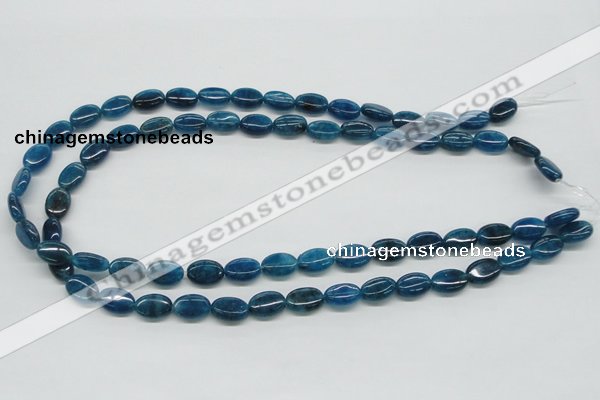 CAP62 15.5 inches 8*12mm oval dyed apatite gemstone beads wholesale