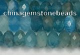 CAP624 15.5 inches 2.5*4mm faceted rondelle apatite beads