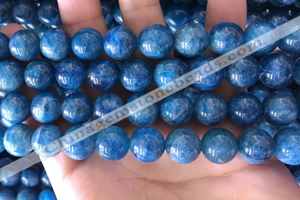 CAP645 15.5 inches 12mm round natural apatite gemstone beads