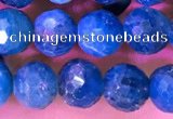 CAP658 15.5 inches 6mm faceted round apatite gemstone beads