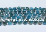 CAP700 15.5 inches 6*8mm faceted oval apatite beads
