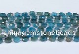 CAP700 15.5 inches 6*8mm faceted oval apatite beads