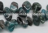 CAP73 15.5 inches 10*20mm nugget dyed apatite gemstone beads wholesale