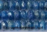 CAP747 15 inches 4*6mm faceted rondelle apatite beads