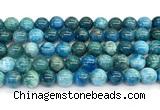 CAP757 15 inches 10mm round apatite gemstone beads wholesale